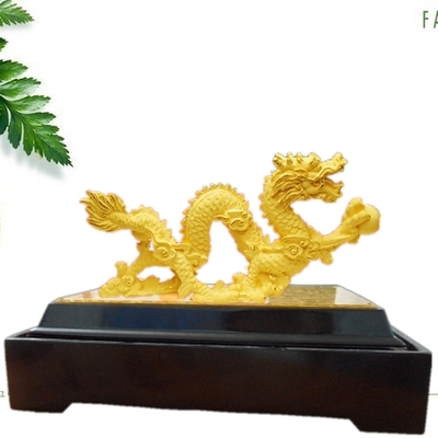 龍游天下 深圳絨沙金工藝品的尊貴之選